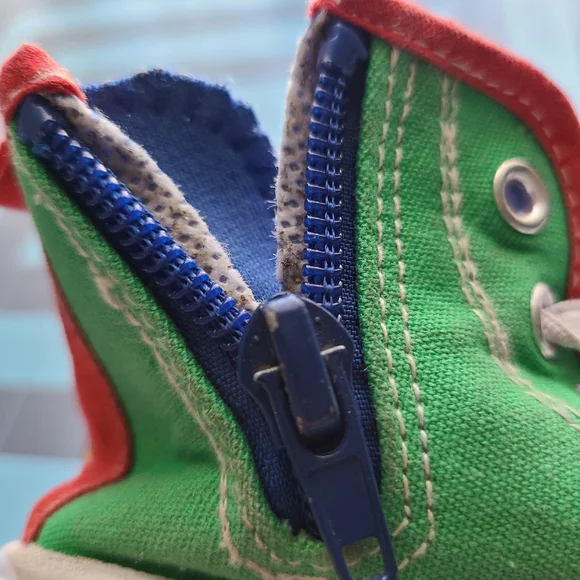 Sesame Street Hightop Toddler Shoes Sz 6 Nostagic - Picture 4 of 9